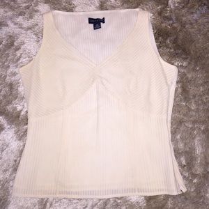 Ann Taylor: Off-White blouse
